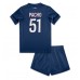 Maillot de foot Paris Saint-Germain Willian Pacho #51 Domicile vêtements enfant 2024-25 Manches Courtes (+ pantalon court)